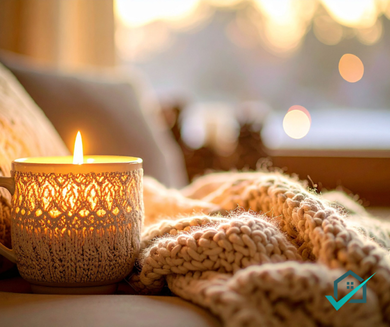 סלון חמים ומזמין למכירת דירה בחורף - למכור חכם